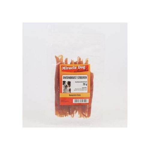 Miracle Dog Entenbrust Streifen 24 x 70g