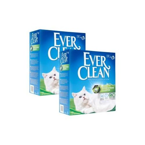 Ever Clean Extra Strong Clumping Katzenstreu, mit Duft 2x10 l