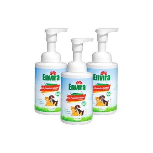 Envira VET Anti-Parasiten Schaum für Hunde & Katzen 1,05 l