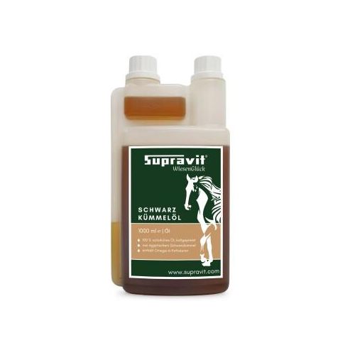 Supravit Schwarzkümmelöl 1000ml flüssig für Perde