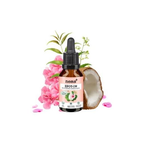 noms+ Zpot-on für Katzen gegen Zecken, Flöhe, Milben & Mücken 30ml