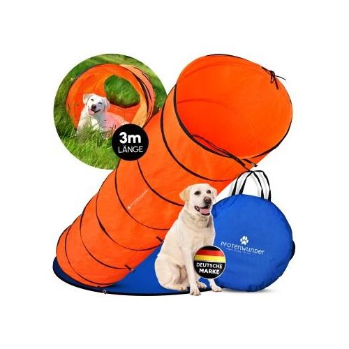PfotenWunder® XXL-Profi-Agility 3-Meter-Tunnel