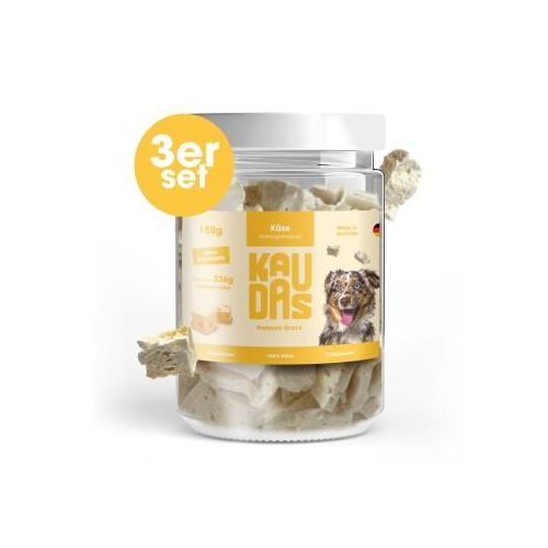 KAUDAS KäsePur Natursnack 3x150 g