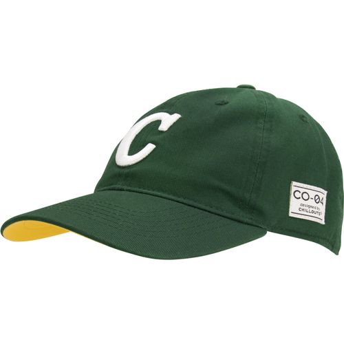 Baseball Cap CHILLOUTS "Ulloa Hat", Herren, grün (hunter grün), Denim/Jeans, Baumwolle, unifarben mit Farbeinsatz, Caps, mit C-Stickerei & verstellbarem Sitz