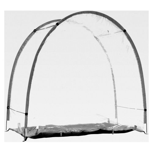 BioGreen Überwinterungszelt Arctic | Schutz vor Schnee, Regen und widrigen Wetterbedingungen | UV-beständig | Stecksystem | B 186 x T 84 x H 175 cm | anthrazit