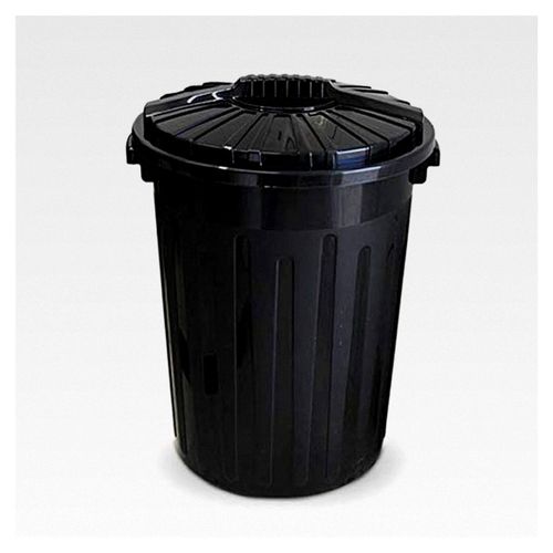 Mülleimer, Mülltonne, Mistkübel, 100 l, für Küche und Garten, außen mit Deckel, robust