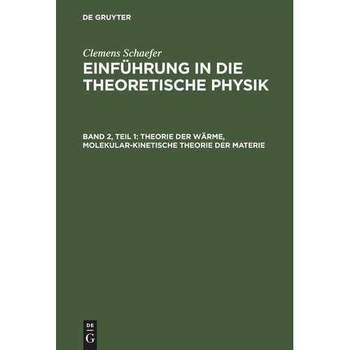 Theorie der Wärme, Molekular-kinetische Theorie der Materie