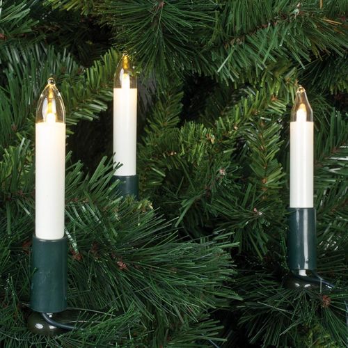 LED-Weihnachtsbaumkette, 30 x E10/3V/01W, ROTPFEIL