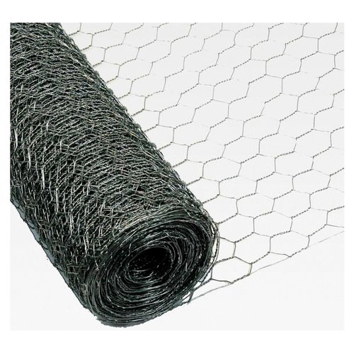 Sechseckgeflecht Kaninchendraht Hasendraht Drahtgeflecht verzinkt 25mm 0,8mm (120cm x 25m)