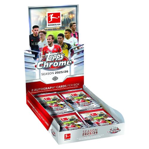Topps Chrome Bundesliga 2025/26 - Hobby Box