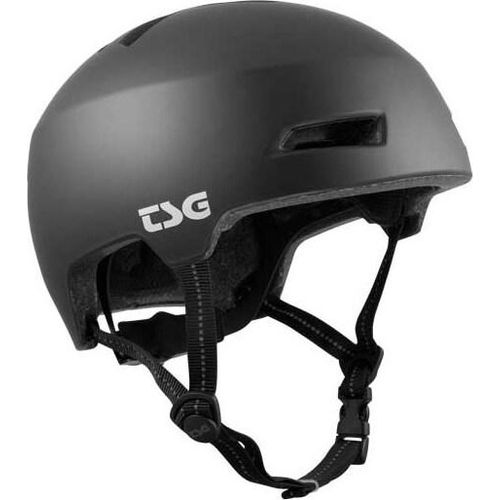 TSG Status Solid Satin Black Helm L/XL