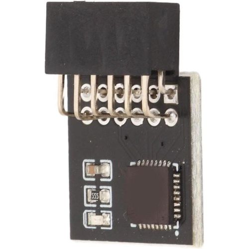12-Pin 1 SPI Interface Verschlüsselungs-Sicherheitsmodul für MSI Motherboard DDR4-Speicher - TPM 2.0 Modul .