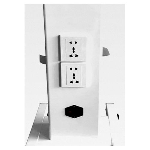 Trolley für Schönheitssalons mit 2 Etagen, Rollwagen mit Rollen, Tragfähigkeit 40 kg, geeignet für Krankenhaus, Schönheitssalon, Spa