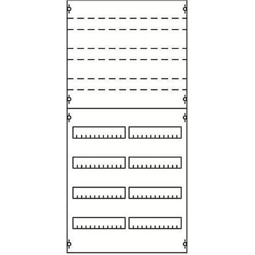 STRIEBEL & JOHN Verteilerfeld 12TE 8xDIN VERTEILERFELD