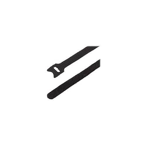 StarTech.com Klettkabelbinder Set - 50 Stück - Kabelbinder - Klettband - Kabelbinder - Klettverschluss - 15 m - Schwarz (Packung mit 50)