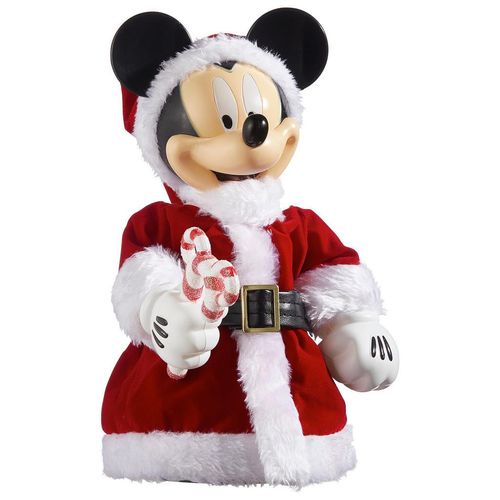 Disney Christbaumspitze Mickey Mouse, Weiß, Kunststoff, Textil, 26 cm, Dekoration, Weihnachtsdekoration, Weihnachtsbaumschmuck, Christbaumspitzen