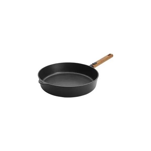 Schmorpfanne WOLL MADE IN GERMANY "Eco Logic QXR", schwarz, natur, H:7cm Ø:32cm, Pfannen, Schmorpfanne