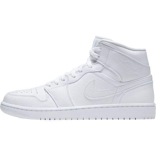 Nike AIR JORDAN 1 MID SHOE WHITE/WHITE-WHITE WHITE/WHITE-WHITE 41