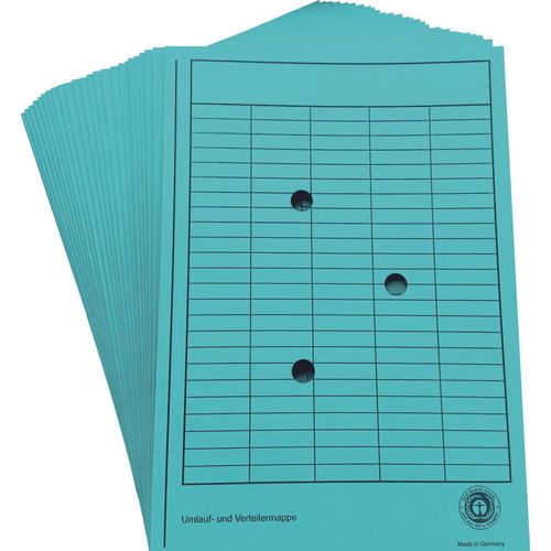 Wekre Sammelmappen DIN A4 hellblau, 25 St.