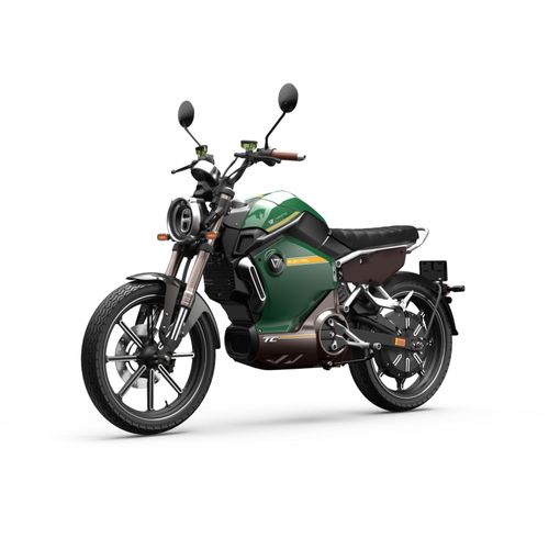 Vmoto / Super Soco TC 72V, Elektro Moped, 45 km/h, All Terrain, CBS Bremssystem, servicefrei - grün