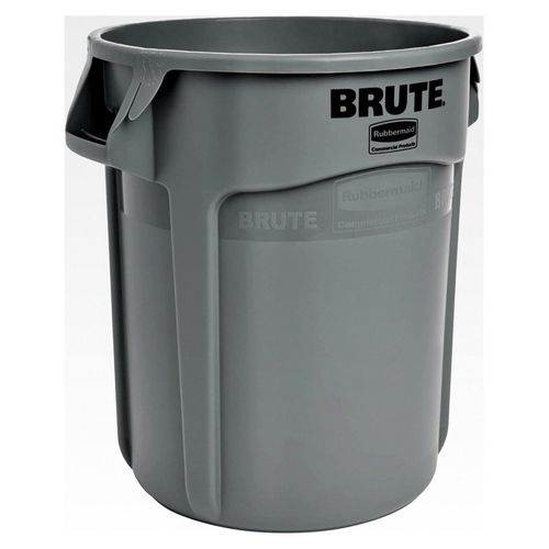 Sammelcontainer mit Luftkanälen 76 L Grau – Für Gastgewerbe, Büros, Klassenzimmer und Gewerbe –