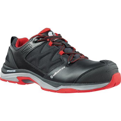 Sicherheitsschuh ULTRATRAIL BLACK Low Größe 36 schwarz/rot Schuhweite 8/11 S3 ESD HRO SRC 20345:202 Glattleder