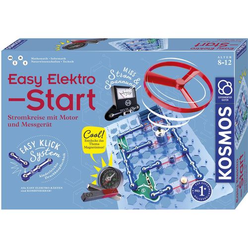 Experimentierkasten KOSMOS "Easy Elektro - Start", blau (weiß, neutral), Experimentierkästen, Kinder, Experimentierkasten