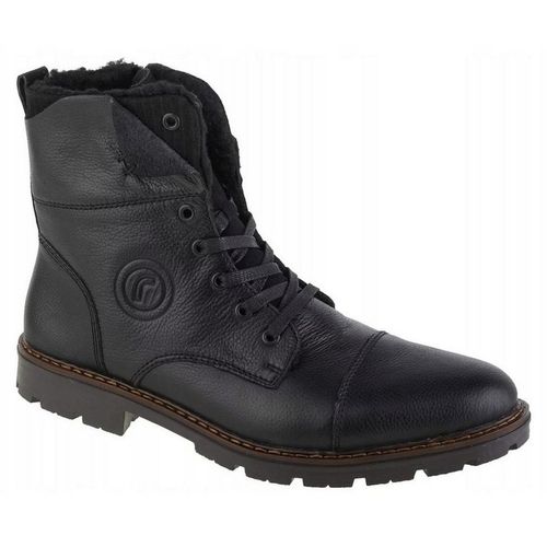 Rieker - Herren Stiefeletten, Ökologisches Leder PP6925 (43 EU) (Schwarz)