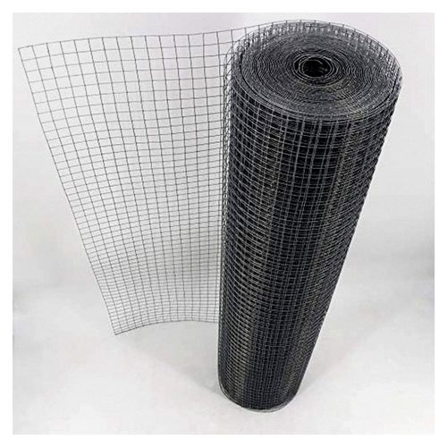 Volierendraht Hasendraht Drahtgitter Maschenweite 25mm, verzinkter Maschendraht-Zaun, robustes Schweißgitter (25m)