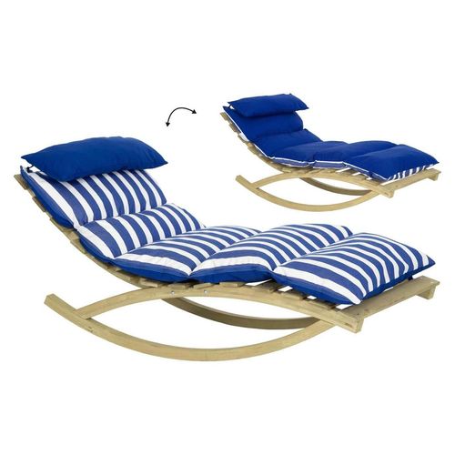 Amazonas Rocking Lounger navy Gartenmöbel