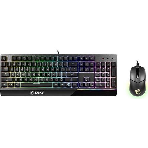MSI Vigor GK30 FR Combo Pack Clavier VIGOR GK30 AZERTY et Souris Clutch GM11 (55,69)