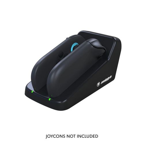 SNAKEBYTE Controller-Ladestation "Twin Charge S2 - Ladestation für Switch 2", schwarz, B:11cm H:15cm T:7cm, Ladegeräte, Controller-Ladestation