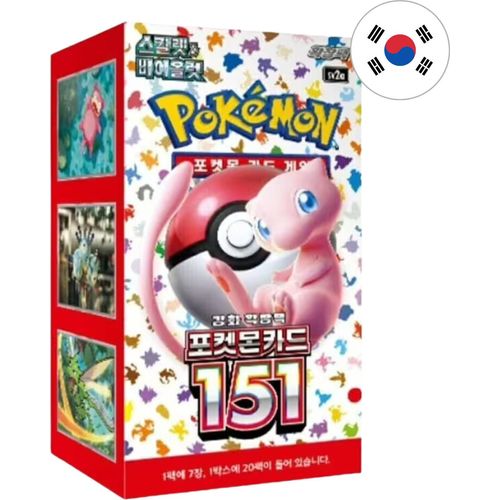 Pokémon 151 Booster Display SV2a Koreanisch