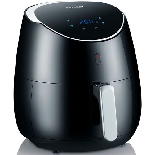 SEVERIN Heißluftfritteuse "2445-088", schwarz, B:41cm H:35cm T:31,5cm, Fritteusen, XXL, Heißluftfritteuse
