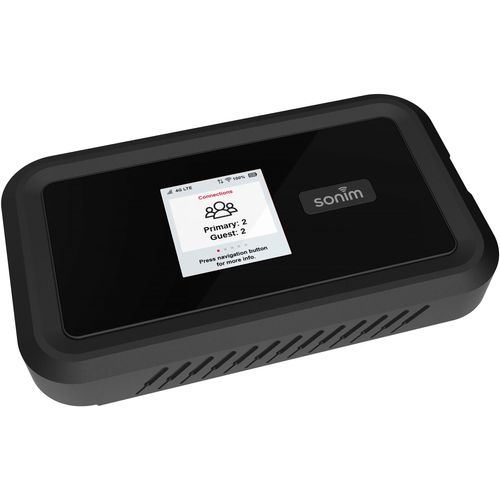 SONIM 4G/LTE-Router "Spot H100 4G", schwarz, B:11,2cm H:6,5cm T:2,05cm, Router, 4G/LTE-Router