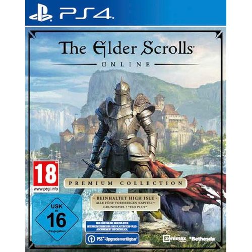BETHESDA Spielesoftware "The Elder Scrolls Online: Premium Collection", blau (ohne farbbezeichnung), PlayStation 4, Spielesoftware, Spielesoftware