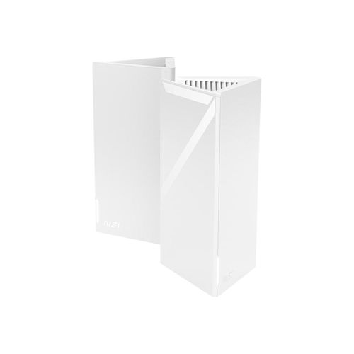 MSI Netzwerk-Switch "Roamii BE Lite Mesh System -2 Pack", weiß, B:11,85cm H:23,8cm T:10,8cm, Netzwerk-Switches, Netzwerk-Switch
