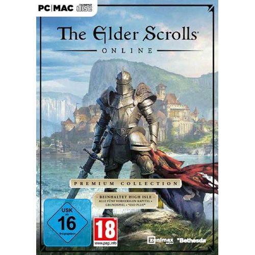 BETHESDA Spielesoftware "The Elder Scrolls Online: Premium Collection", blau (ohne farbbezeichnung), PC, Spielesoftware, Spielesoftware