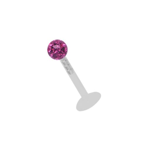 Nasenpiercing ADELIA´S "Piercing Ohrpiercing", pink, Piercings, Damen, Titan, Nasenpiercing