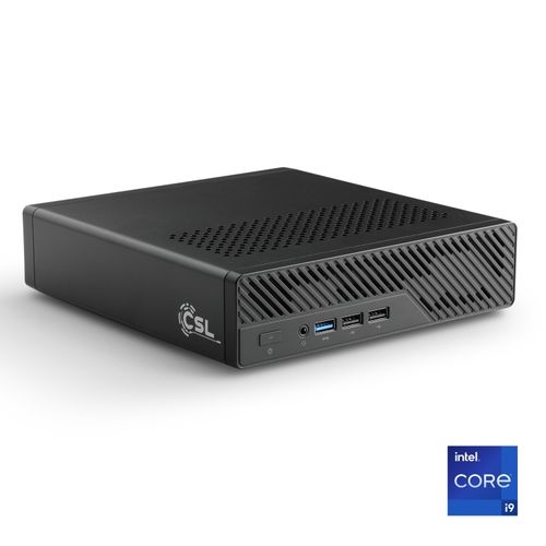 CSL PC "TitanBox i9-12900H", grau, Microsoft Windows 11 Home (64 Bit), 16 GB RAM 1.000 GB SSD, Desktop-PCs, PC