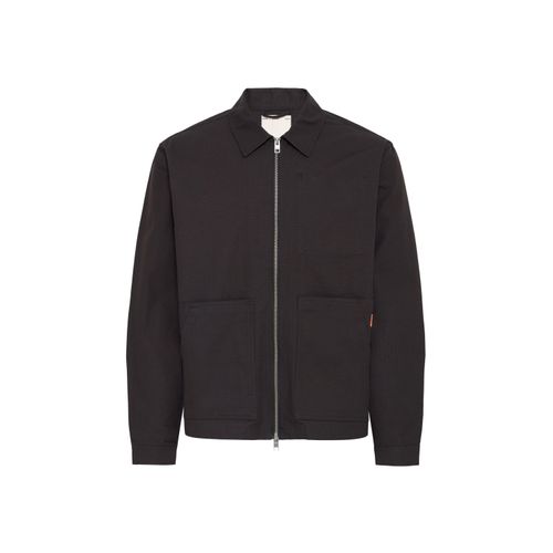 Hemdjacke SOLID "Hemdjacke SDTywin", Herren, Gr. S, schwarz (true schwarz), Obermaterial: 100% Baumwolle CO., Jacken Hemdjacke