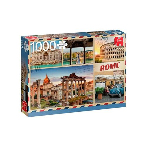 Jumbo Puzzle - Greetings from Rome (1000 pcs)