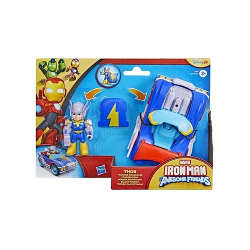 Marvel Iron Man and his Awesome Friends Thor Thunder Roadracer