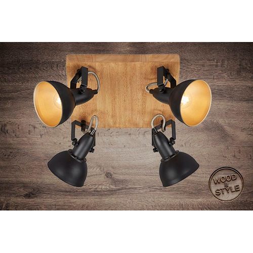 BRILONER LEUCHTEN LED Deckenspot "BARNIM", schwarz (weiß, neutral), Leuchten, LED Deckenspot