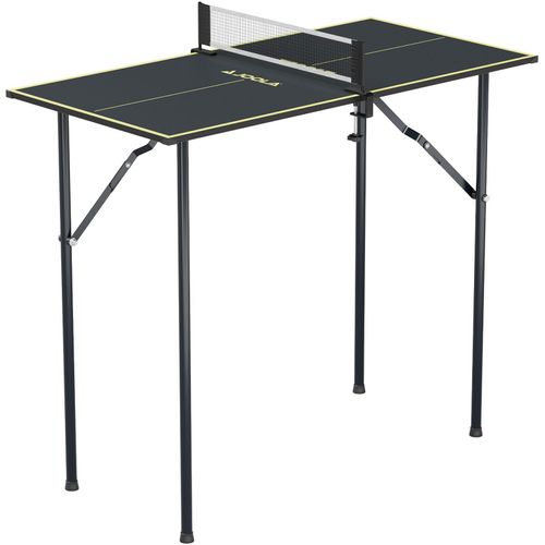 Tischtennisplatte JOOLA "JOOLA Tischtennisplatte Mini dark-grey", grün (dunkelgrau, limette), TischtennisplattenB:45cm H:76cm L:90cm, B:45cm H:76cm L:90cm