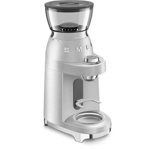 SMEG Kaffeemühle "CGF02SSEU", schwarz, B:15cm H:46cm T:22cm, Kaffeemühlen, Kaffeemühle