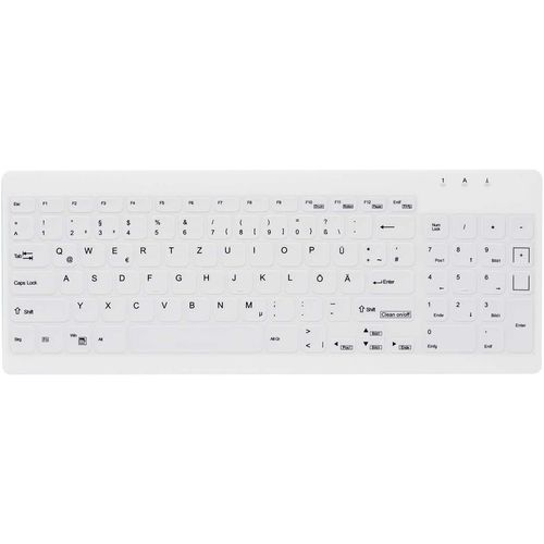 CHERRY Tastatur "AK-C7012", weiß, B:11,7cm H:4,7cm T:13,4cm, Tastaturen, Tastatur