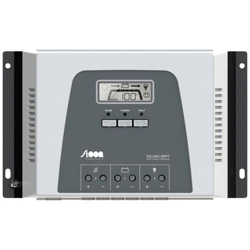 Solarladeregler STECA "Solarix MPPT 5020", grau, B:15,5cm H:8,5cm T:25cm, Spannungsregler, Solarladeregler