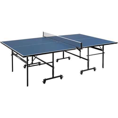 Tischtennisplatte JOOLA "Inside 13", blau, TischtennisplattenB:152,5cm H:76cm L:274cm, Indoor Tischtennistisch - klappbares Untergestell, inkl. Netz, B:152,5cm H:76cm L:274cm