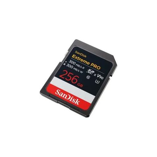 SANDISK Speicherkarte "SDXC Extreme PRO", schwarz, 256 GB, Speicherkarten
